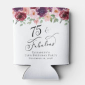 エレガントフローラ75th誕生日パーティー 缶クーラー (裏面)