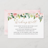 エレガントフローラ エンクロージャーカード (正面/裏面)