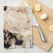 エレガントフローラ キッチンタオル (四つ折り)