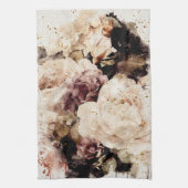 エレガントフローラ キッチンタオル (縦)