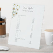 エレガントフローラ |サロン価格表サービスメニュー 台座サイン (インサイチュ)