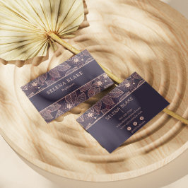 エレガントフローラ | シック&ミニマモダンリスト 名刺