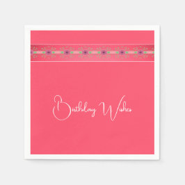 エレガントフローラ スタンダードカクテルナプキン