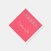 エレガントフローラ スタンダードカクテルナプキン (角)