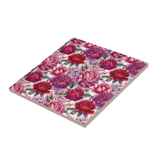 エレガントフローラ タイル (側面)