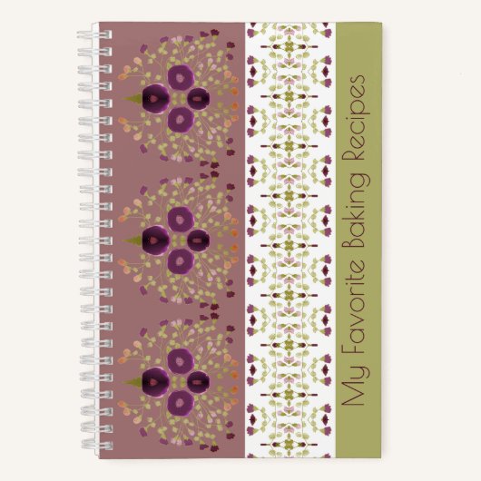 エレガントフローラ ノートブック (正面)