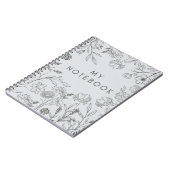 エレガントフローラ ノートブック (左側)