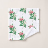 エレガントフローラ バスタオルセット (ウォッシュタオル)