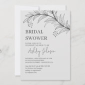 エレガントフローラ「ブライダルシャワー」 招待状 (正面)