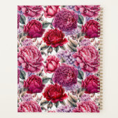 エレガントフローラ プランナー手帳 (裏面)