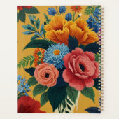 エレガントフローラ プランナー手帳 (裏面)