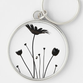 エレガントフローラ | ミニマルデイジー キーホルダー