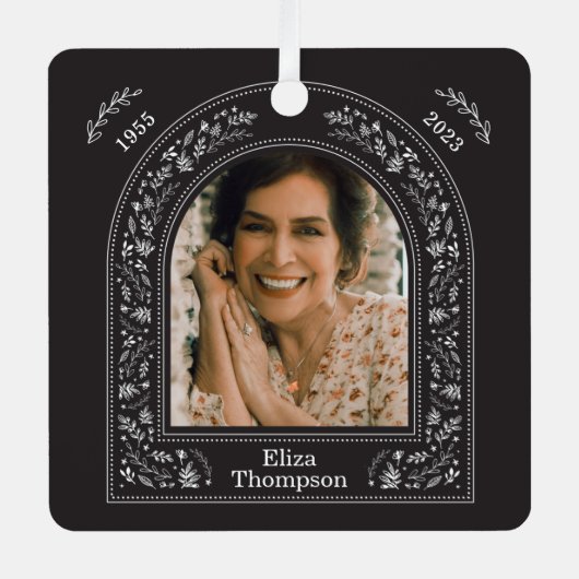 エレガントフローラ メタルオーナメント (正面)