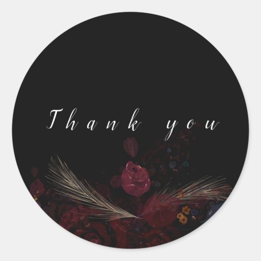 エレガントフローラ ラウンドシール (正面)