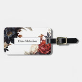 エレガントフローラ ラゲッジタグ (正面横)