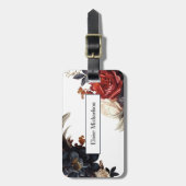 エレガントフローラ ラゲッジタグ (正面縦)