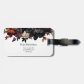 エレガントフローラ ラゲッジタグ (裏面横)