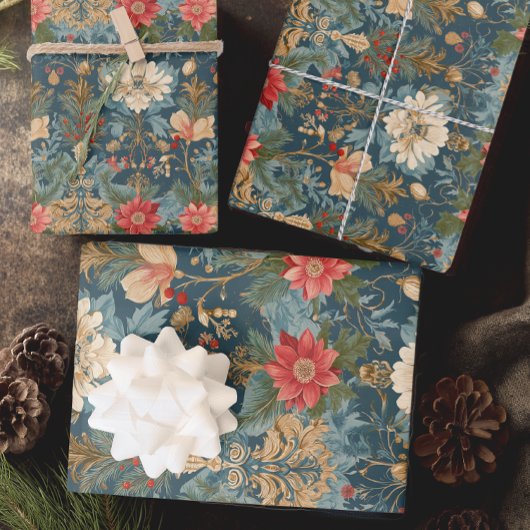 エレガントフローラ ラッピングペーパーシート