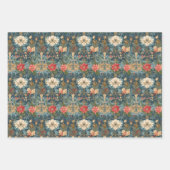 エレガントフローラ ラッピングペーパーシート (正面2)