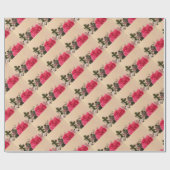 エレガントフローラ ラッピングペーパー (フラット)