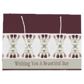 エレガントフローラ ラージペーパーバッグ (裏面)