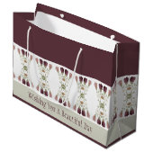 エレガントフローラ ラージペーパーバッグ (正面アングル)