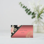 エレガントフローラ、レース、 名刺 (スタンド正面)