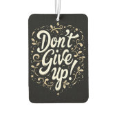 エレガントフローラ「上が与えらるな!」 やる気を起こさせる カーエアーフレッシュナー (裏面)