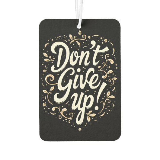 エレガントフローラ「上が与えらるな!」 やる気を起こさせる カーエアーフレッシュナー (裏面)