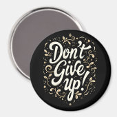 エレガントフローラ「上が与えらるな！」 やる気を起こさせる マグネット (正面/裏面)