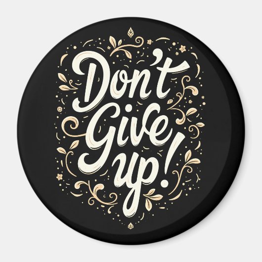 エレガントフローラ「上が与えらるな！」 やる気を起こさせる マグネット (正面)