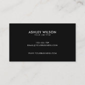 エレガントフローラ 名刺 (裏面)