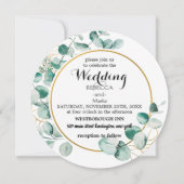 エレガントフローラ 招待状 (正面)