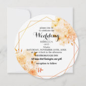 エレガントフローラ 招待状 (正面)