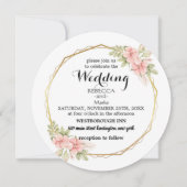 エレガントフローラ 招待状 (正面)