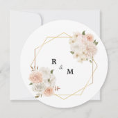 エレガントフローラ 招待状 (裏面)