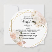 エレガントフローラ 招待状 (正面)