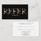 エレガントフローラ 紹介カード (正面/裏面)