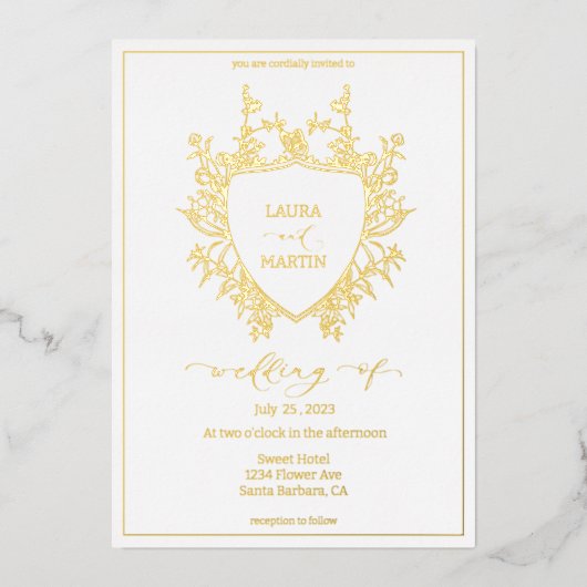 エレガントフローラ、習字スクリプト 箔シーズンカード (正面)