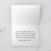 エレガントフローラ&蝶マザーズデイカード シーズンカード (内部)