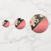 エレガントフローラ,金ゴールドダイヤモンド，ラブネーム コンフェッティ (正面)