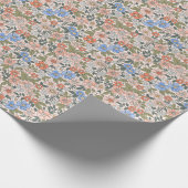 エレガントフローラ: Small Libertyスタイル ラッピングペーパー (角)