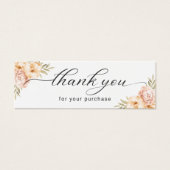 エレガントフローラBusiness Thank You Coupon Insert (正面)