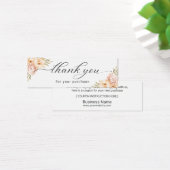 エレガントフローラBusiness Thank You Coupon Insert (デスク)