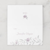 エレガントフローラChinoiserie結婚の座席表 プレイスカード (外部開封)