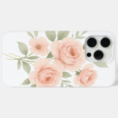 エレガントフローラiPhoneケース Case-Mate iPhoneケース (裏面 (横))