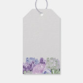 エレガントフローラJust For You Giftラベル ギフトタグ (裏面)