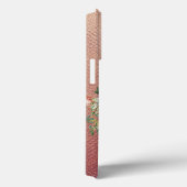 エレガントフローラPink Roseヴィンテージ金ゴールドスクリプト名 Case-Mate iPhoneケース (裏面 / 右)