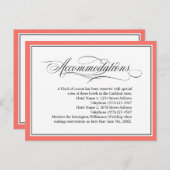 エレガントフローリ結婚ーズ宿泊サンゴ ポストカード (正面/裏面)