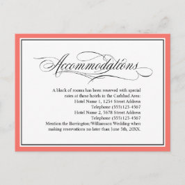 エレガントフローリ結婚ーズ宿泊サンゴ ポストカード